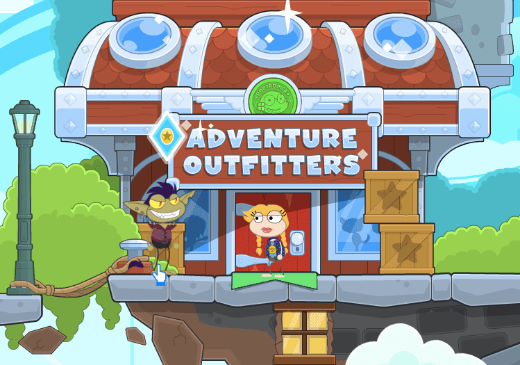 Riddling Rumpel Challenges Poptropicans to a Fairytale Twist Side Quest Walkthrough 🪄🏰